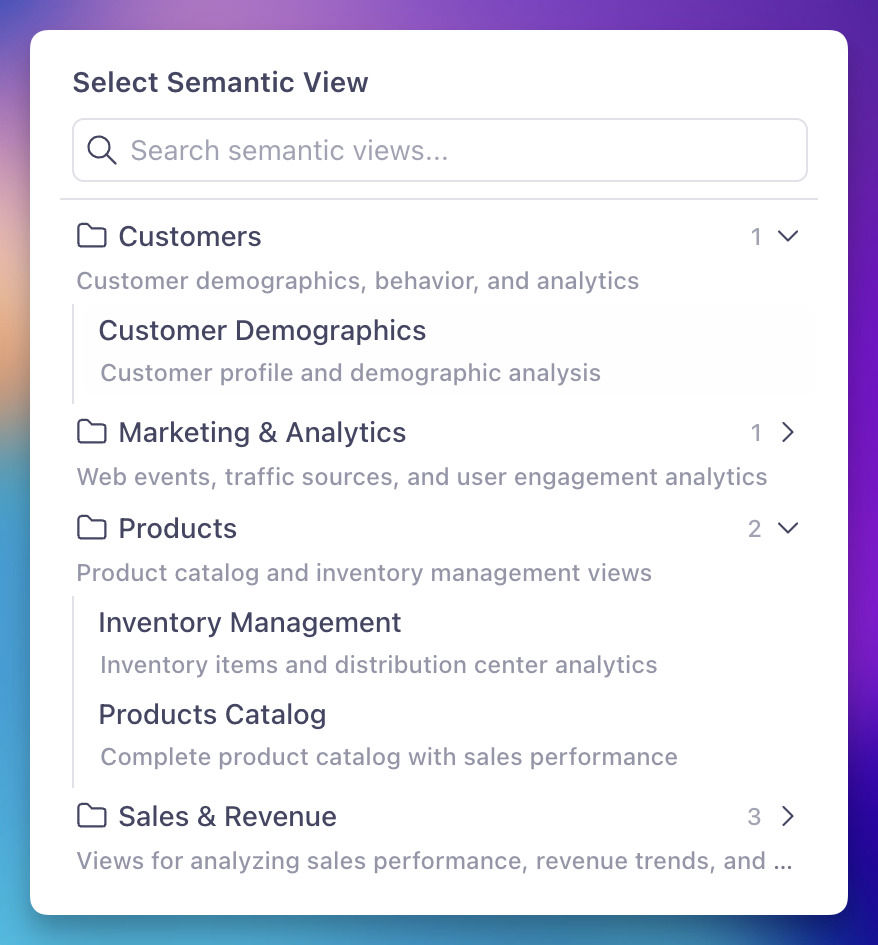 View Groups
