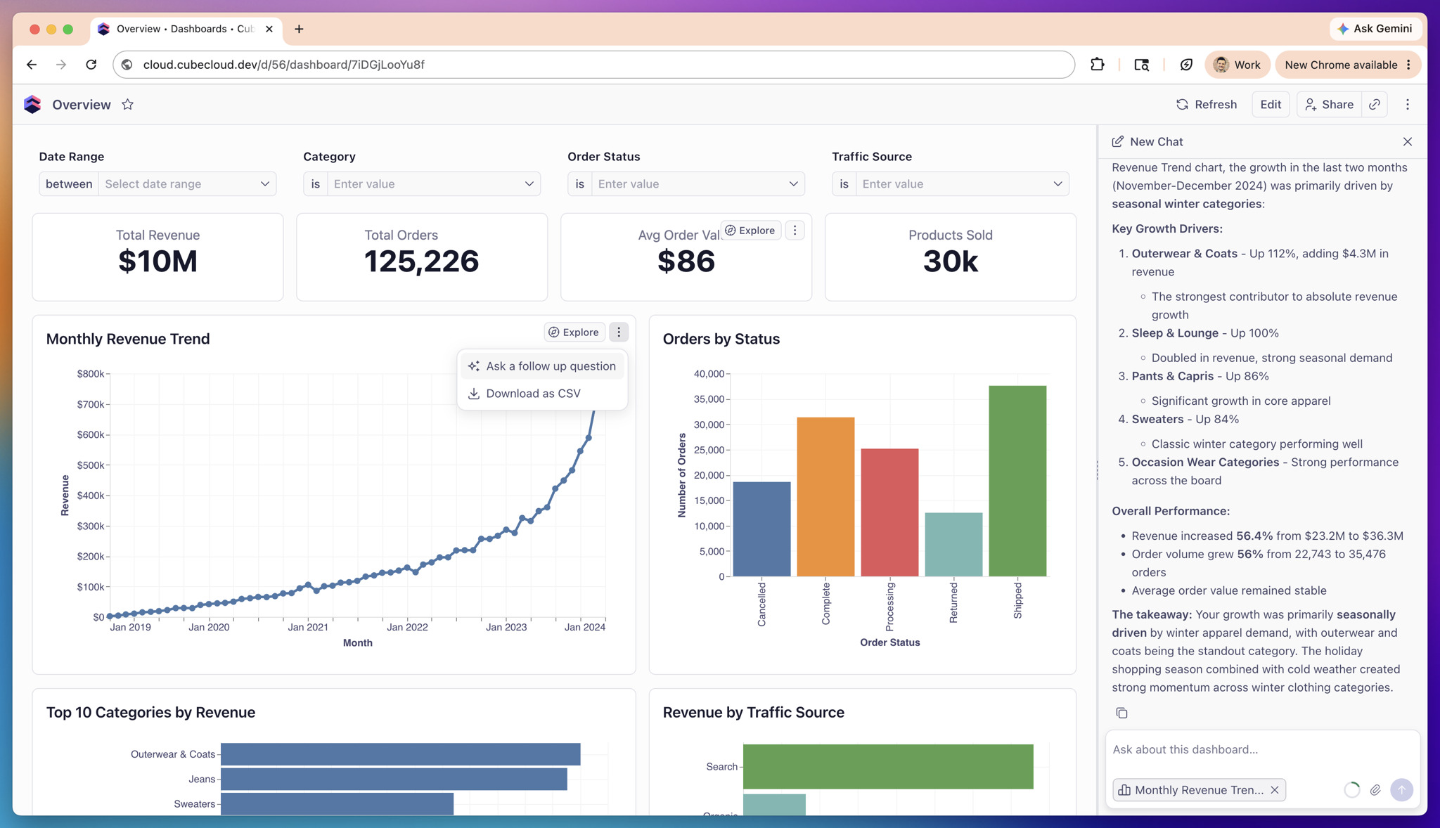 Dashboard Agent